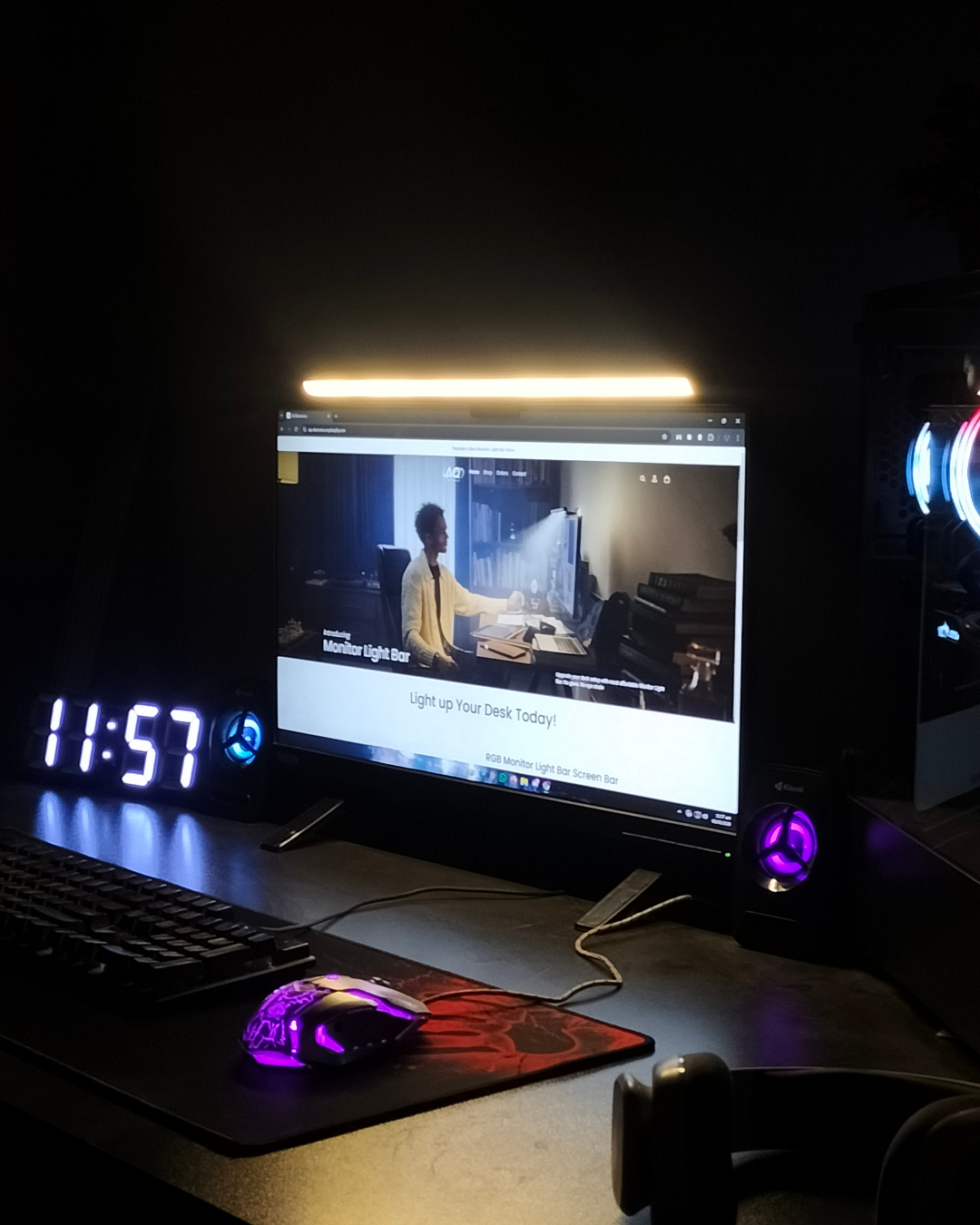 RGB Monitor Light Bar Screen Bar